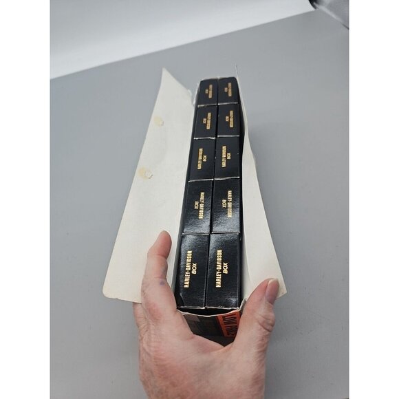 Vintage Harley Davidson Carton Of HD Cigarettes Rare Collectible - Picture 5 of 12